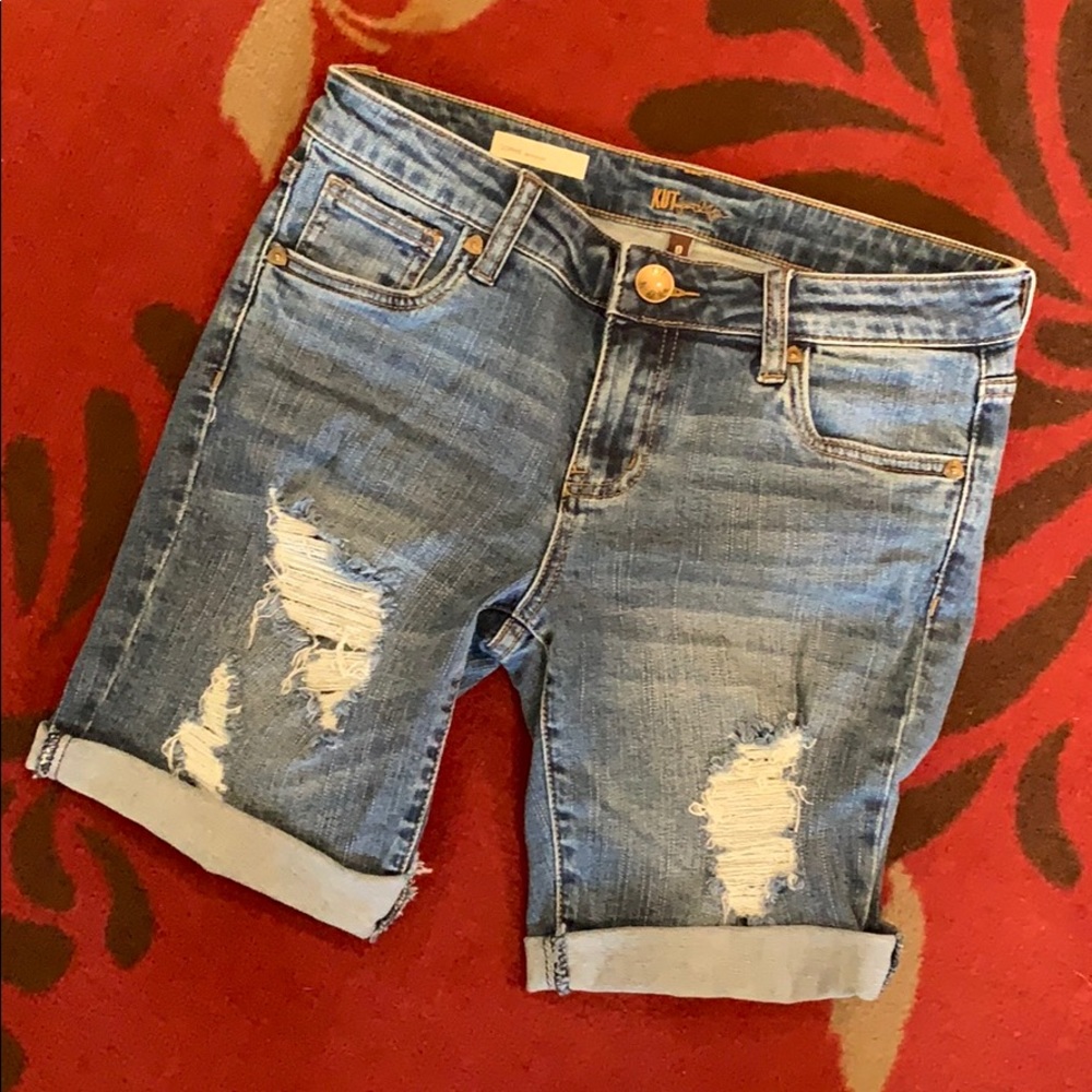 Kut from the cloth denim shorts